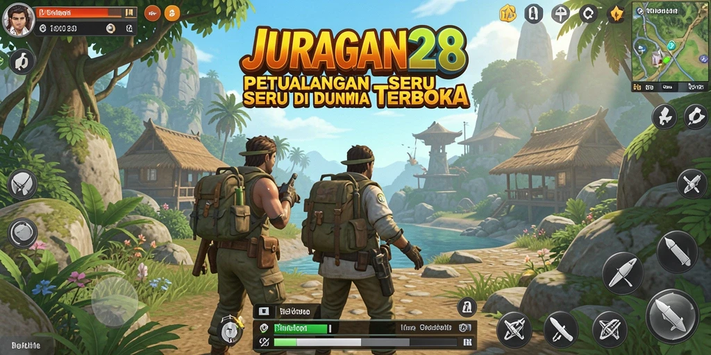 Tampilan menarik dari gameplay Open World JURAGAN28