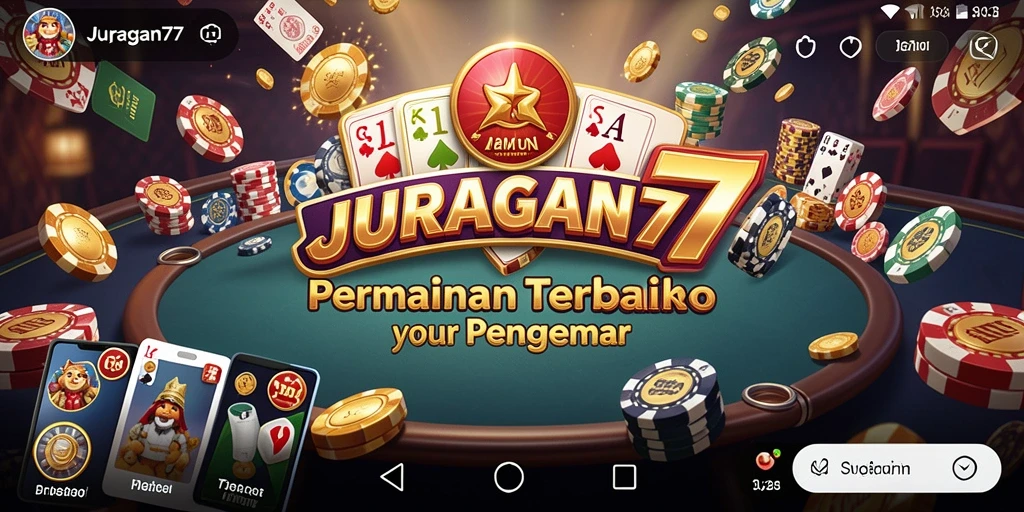 Screenshot gameplay JURAGAN77 yang menampilkan suasana kasino yang mengasyikkan.
