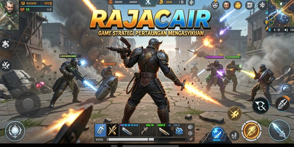Tampilan gameplay RAJACAIR yang seru dan strategis.