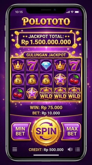 Proses unduh aplikasi di polototo yang mudah dan cepat.